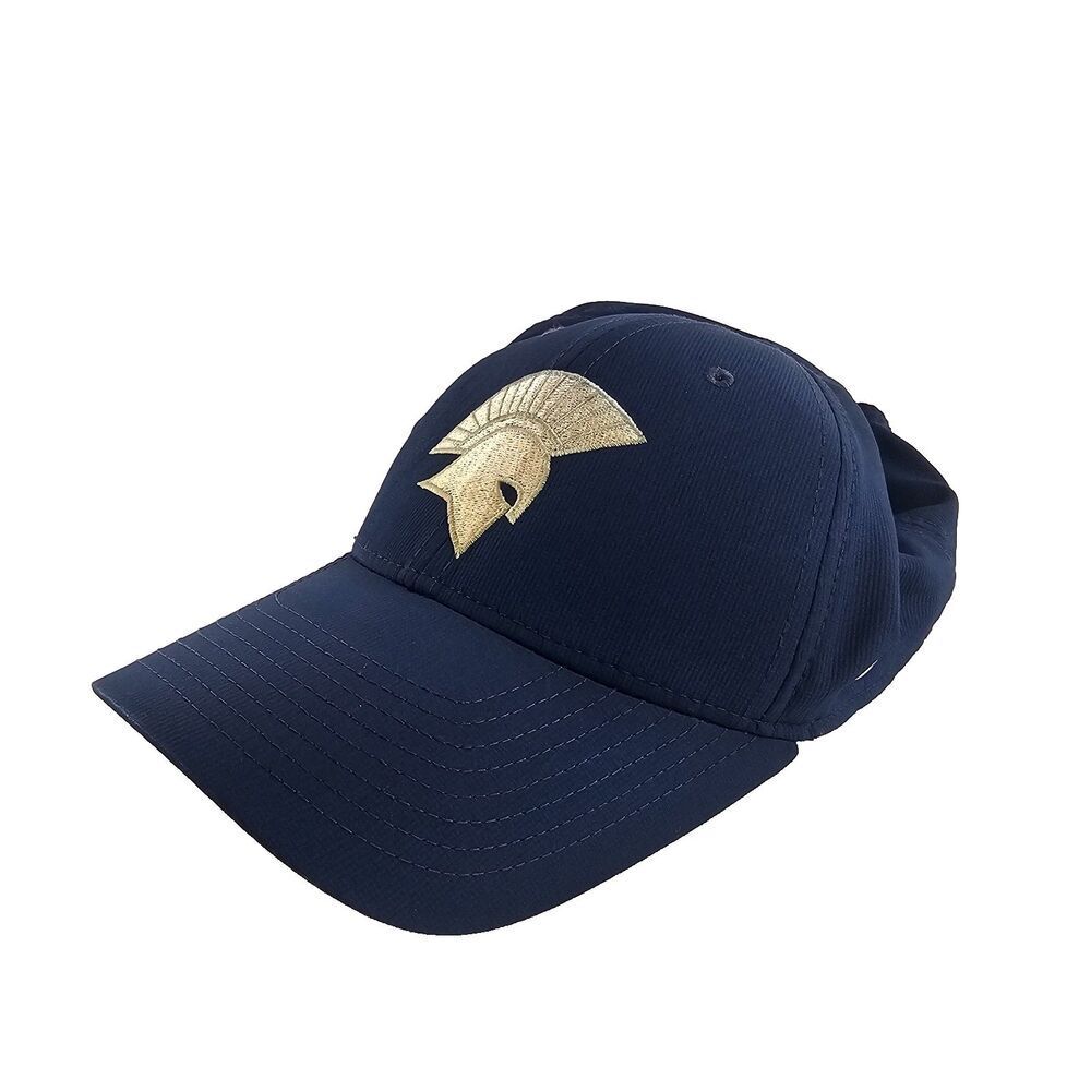 Nike Legacy91 Dri-FIT Hat Spartan Helmet Count On Me Adjustable Golf Cap Navy